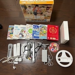 任天堂　Wii本体＆ソフト8本セット