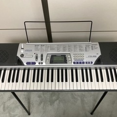 CASIO ベーシックキーボード　CTK-496