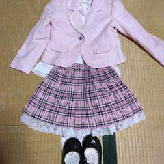 入学式　発表会　女の子フォーマル　スーツ　120サイズ