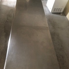 業務用作業台　棚付き　