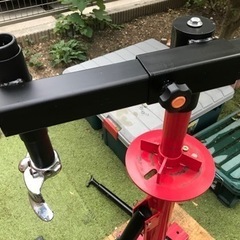 手動式タイヤチェンジャー　アタッチメント付き