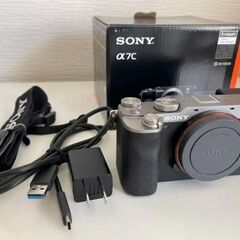 【ネット決済・配送可】【値下げ！おまけつき】Sony a7c &...