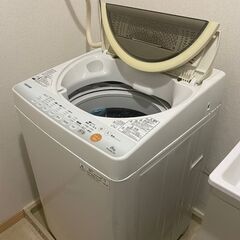 TOSHIBA洗濯機　6KG　10/18～10/21お取引のみ