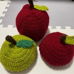 りんご帽子 ハンドメイド