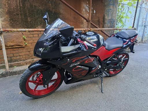 カワサキ　ニンジャ250  EX250K　社外マフラー付　実働車両　大阪 カワサキ ニンジャ250 EX250K 実働車両 大阪 ninja250r 実働車