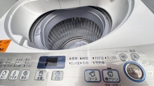 洗濯機24 SHARP 2021年製【7kg】大阪府内全域配達無料 設置動作確認込み 保管場所での引取は値引きします