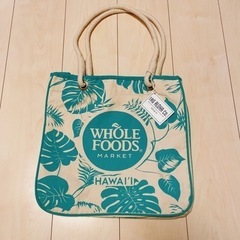 【新品】ハワイ限定Whole Foods Marketトートバッグ