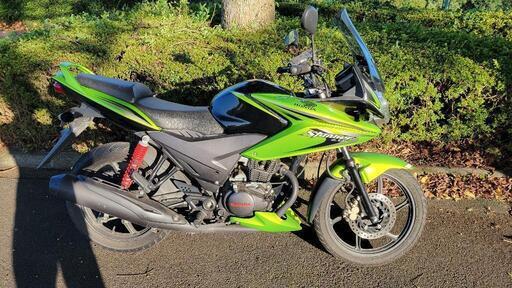 CBF125 スタナー stunner 国産タイヤ 高速スプロケ 大型スクリーン