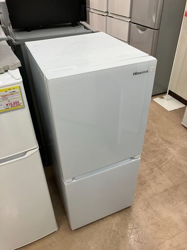 ガラストップ冷蔵庫Hisense 2ドア 134L 冷蔵庫 HR-G13A ハイセンス ガラストップ ●no.550 ※現金、クレジット、スマホ決済対応※