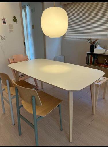 IKEA NORDMYRA ノールドミーラ ダイニングテーブル ホワイト 白
