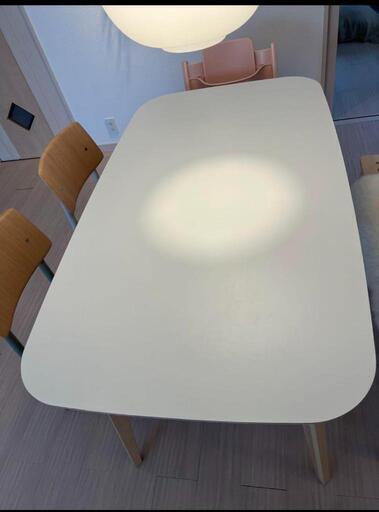 IKEA NORDMYRA ノールドミーラ ダイニングテーブル ホワイト 白 (大田