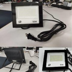 新品　たくさん在庫　LED 投光器 50W IP66防水 作業灯...