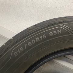 グッドイヤー 215/60R16 19年製 6分山 中古良好