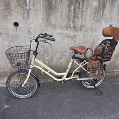 美品　子供乗せ自転車　アサヒ　プチママン