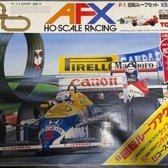 【売約済】TOMY AFX XS-104 スロットカー F1回転...