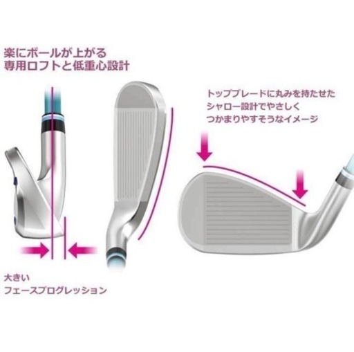 値引きしました！ゼクシオ レディースアイアンセット テーラーメイド