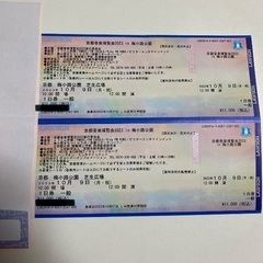 京都音楽博覧会2023 in 梅小路公園　2日目チケット2枚セット