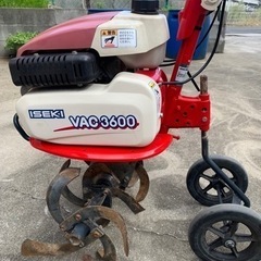 耕運機 農作業 ISEKI VAC 3600