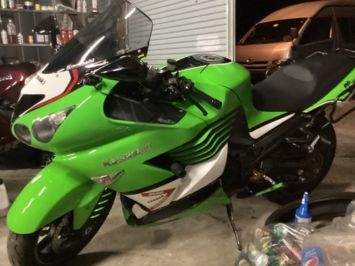 zx14 ZZR1400 ABS  車検付き　希少ライムカラー