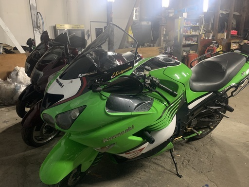 zx14 ZZR1400 ABS 車検付き 希少ライムカラー 迫力のメガツアラー
