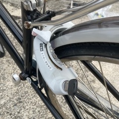 ママチャリ27インチ ブリヂストン Albert 定価10万円 オートライト/変速機/鍵/カゴ付