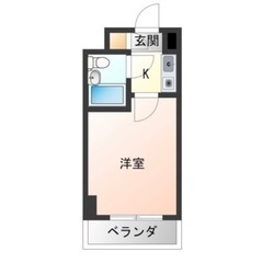 宇都宮駅西口約800ｍの単身向け1Rマンションです☆オートロック...