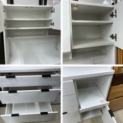 J2695 現行販売品 NITORI ニトリ 食器棚 レンジボード エトナ ETONA 