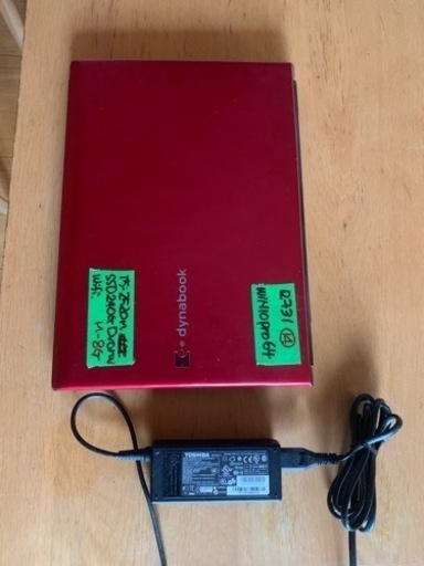 （売約済）サービス品小型軽量 office2021搭載機!　Toshiba satellite R731改　その⑭ i5 新品SSD240G　メモリー8G　wifi 搭載Win10Pro64bit認証済