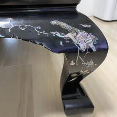 螺鈿細工 座卓-場所によっては配送可能です！
