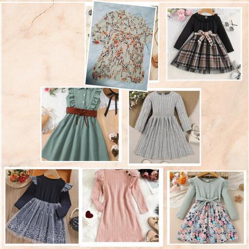 新品女児ワンピース　7着セット