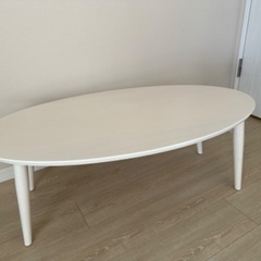 【北欧風】折りたたみテーブル(幅90cm)