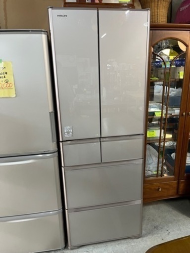 日立　冷凍冷蔵庫　2018年　大型