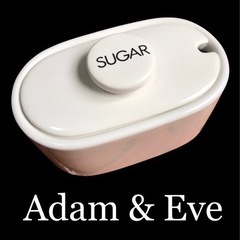 Adam & Eve シュガーポット