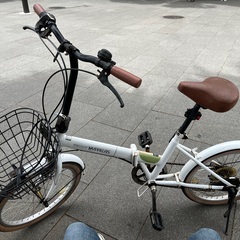 専用輪行バック付き　折り畳み自転車