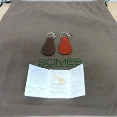 美品 SOMES SADDLE エグゼクティブ セカンドバッグ EX-01 レザー