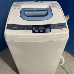 【無料】HITACHI 5.0kg洗濯機 NW-5MR 2012...