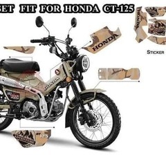 CT125 Accessories Parts ステッカー フレ...