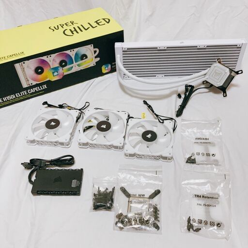 PCパーツ CORSAIR360mm iCUE H150i CW-9060051-WW
