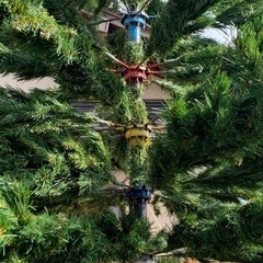 屋外用BIGクリスマスツリー2セット(1セットも可)