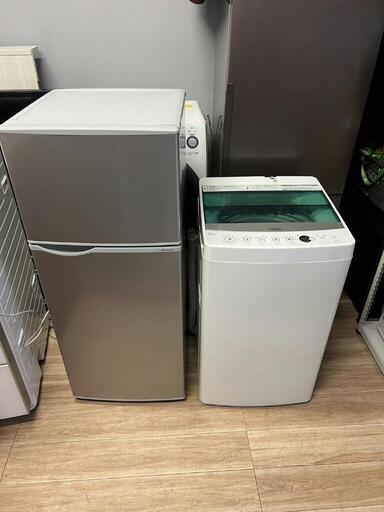 一人暮らし用サイズ　３点セット　冷蔵庫　洗濯機　分解洗浄済み　電子レンジ　配送設置0円で可能