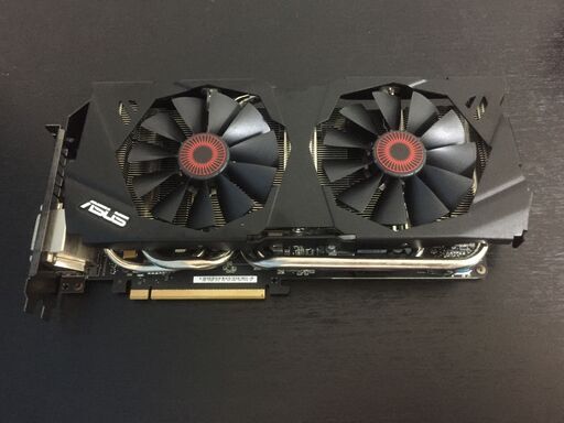 【動作品】 ASUS  GTX980 4GB STRIX Direct CU Ⅱ （グラフィックボード）