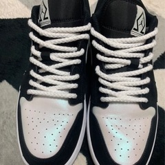 Nike Jordan1 Low Omega Black White 28.5㎝ 紐ロープカスタム  エアジョーダン1 ナイキ