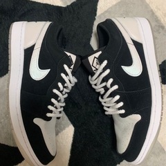 Nike Jordan1 Low Omega Black White 28.5㎝ 紐ロープカスタム  エアジョーダン1 ナイキ