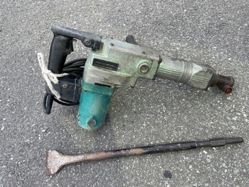 □中古品 日立工機 ハンマドリル ハツリ機 H55SB 動作問題なし 建築