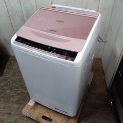 10/24 終 HITACHI 全自動電気洗濯機 BW-7WV ...