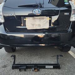 プリウスα ヒッチメンバー 牽引