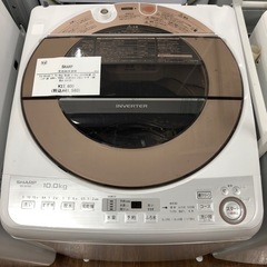 SHARP 10kg洗濯機 2019年製