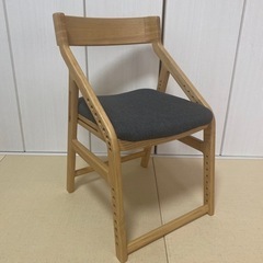 子供用　学習　椅子　木製