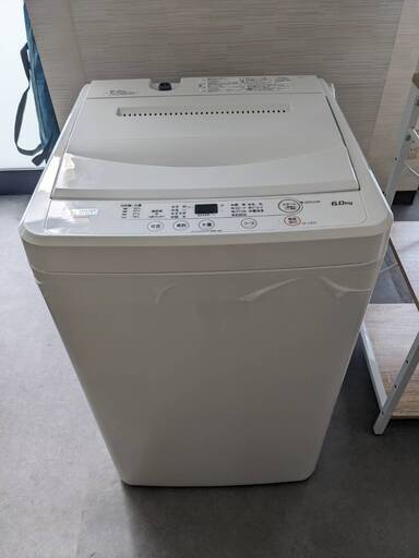 051【中古品】Yselect ヤマダ電機 YAMADA 全自動電気洗濯機 YWM-T60H1 2022年製 6.0kg