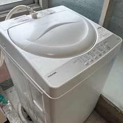【〜10月15日無料】東芝製4.2キロ洗濯機